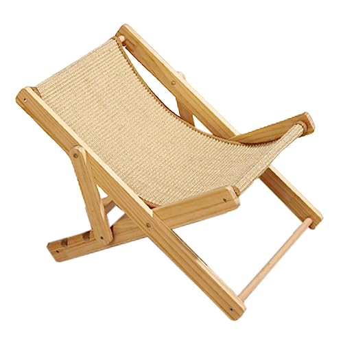 Arrovarp Katzen Sisal Stuhl Katzenstuhl Sisal. Katzen Liegestuhl Mit Vier Gängen Verstellbar Katzen Liegestuhl Mit 10 Kg Tragkraft Verstellbares Katzenbett Katzen Sisal Bett