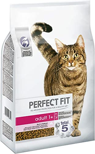 Perfect Fit Adult 1 Trockenfutter für erwachsene Katzen ab 1 Jahr Lachs Unterstützt die Vitalität 7 kg
