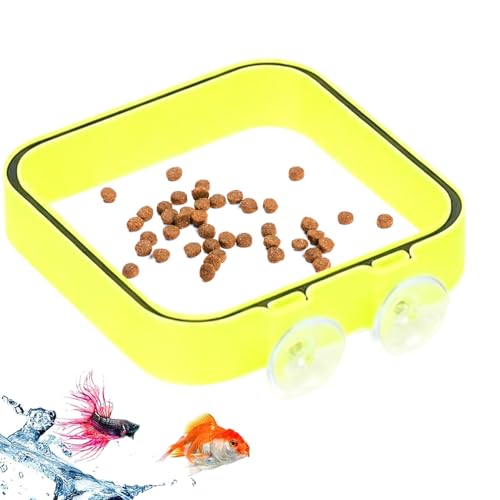 Fischfutterautomat - Ringförmiger Futterbehälter Hängefütterer Für Aquarien Für Familie Freunde Und Aquarienliebhaber Mit Salzwasserbecken Für Innen- Und Außenbereich Zu