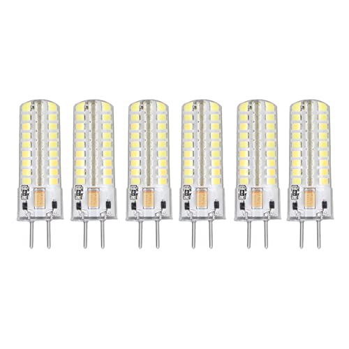 GY6.35 Birne 6 Stück GY6.35 LED Glühbirne 7W 700lm 72 LEDs Kronleuchter Glühbirnen Energiesparende LED Mais Glühbirne für Zuhause Anhänger LED Birnen Weißes Licht