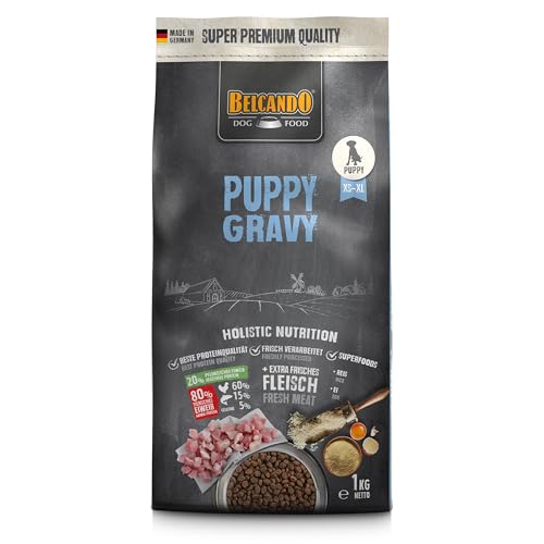  Puppy Gravy Welpenfutter für Welpen für Welpen bis 4 Monate 1kg neu