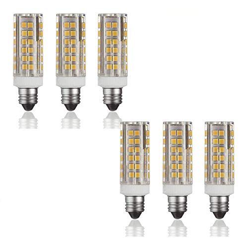 10 W Mini Keramik Maisühbirnen 6er Pack 102 LEDs 2835 SMD 1000 lm dimmbare Maisbirne 100 W Äquivalent für Deckenleuchte Wandleuchte usw. AC 110 120 V