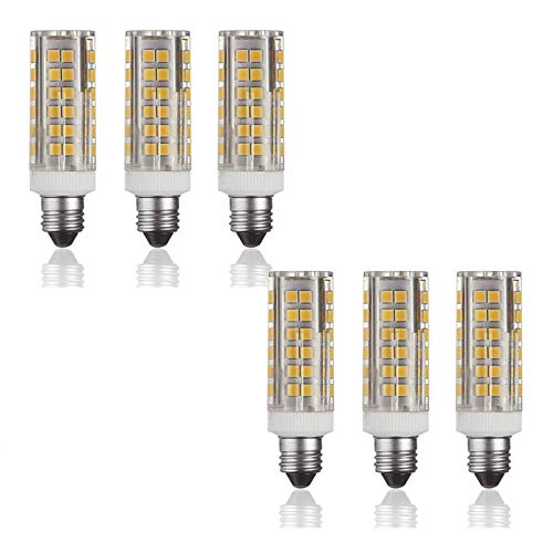 10W E11 Mini Keramik Mais   Glühlampen 6   Pack 102 LEDs 2835 SMD 1000lm LED Dimmbare Mais   Birne 100w Equivalent für Deckenlampe Leuchter usw. AC110 120V Glühbirne