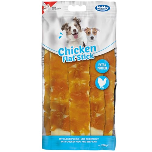 Nobby StarSnack Classic Barbecue Chicken Flat Stick ca. 250 g