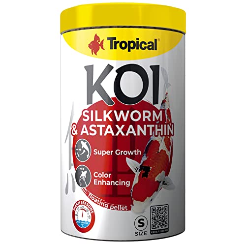 Koi Silkworm Astaxanthin Pellet S 1L