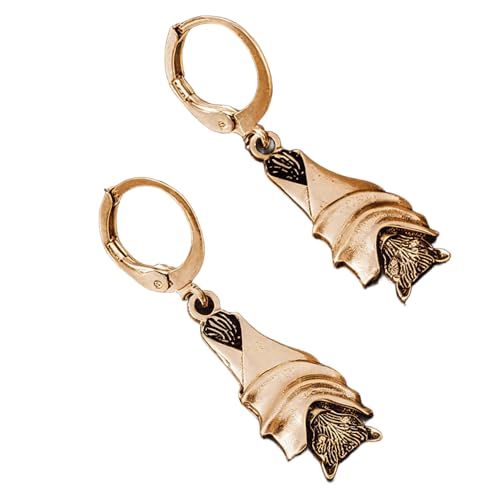 Mystische Ohrhänger Halloween Huggie im Stil einzigartige kreative Retro Ohrhänger Accessoire für Gold