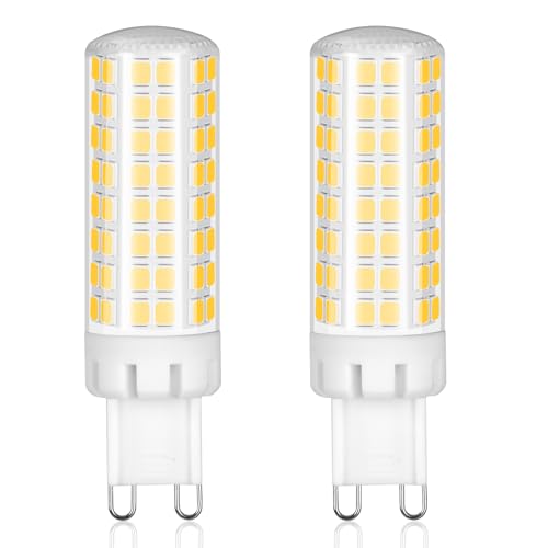 Karyoosi 2er G9 LED Lampe 7W 60W Ersatz 950LM Neutralweiß 4000K G9 Led Leuchtmittel Flimmerfrei Nicht Dimmbar