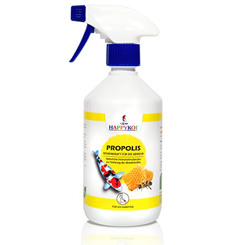 HAPPYKOI Propolis Ergänzungsfuttermittel flüssig für Koi Futter 500 ml