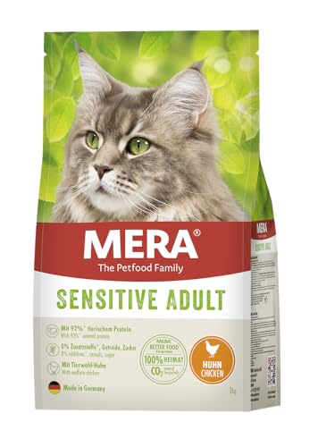 MERA Cats Sensitive Adult Huhn fÃ¼r getreidefrei und nachhaltig hohem Fleischanteil 2