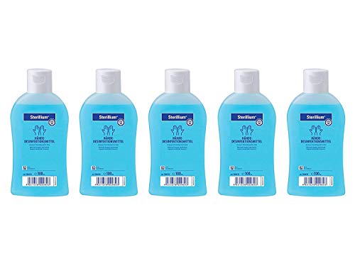 5x 100ml Flasche Sterillium Hygiene Händedesinfektion Desinfektionsmittel