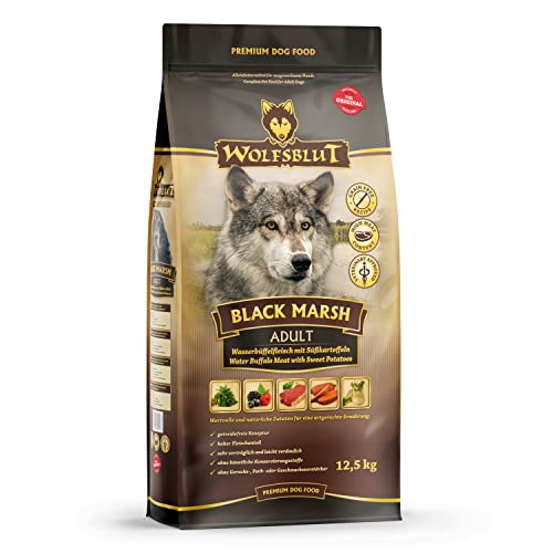 Wolfsblut - Black Marsh - 12 5 kg - Wasserbüffel - Trockenfutter - Hundefutter - Getreidefrei
