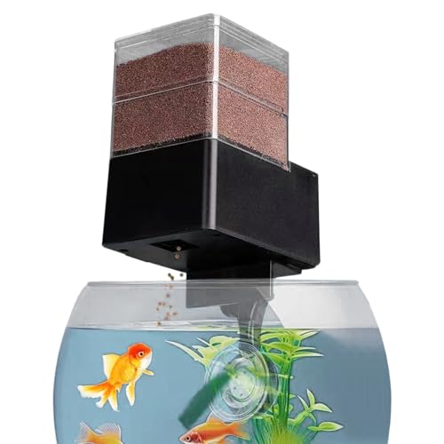 Automatischer Fischfutterautomat Intelligentes Zubehör Mit Timer Und Luftdichter Einstellung Aquarium Automatischer Futtergeber - Für Zuhause Aquarium Schildkrötenteich Angeln Hamster