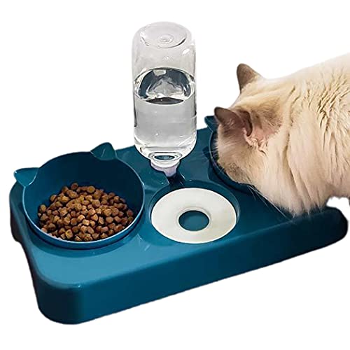 ZOYLINK Haustiere Dreifach Wiederverwendbare Gekippte Automatischer Wasserspender Welpen rutschfeste Kätzchenversorgung