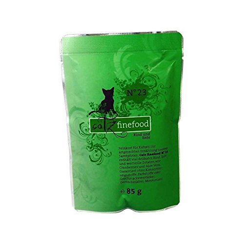 Catz finefood No. 23 Rind und Ente 16 x 85g