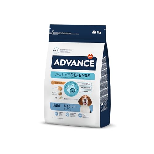ADVANCE Medium Light 8 Monate Hundefutter 3kg 1er Pack 1 x 3 kg