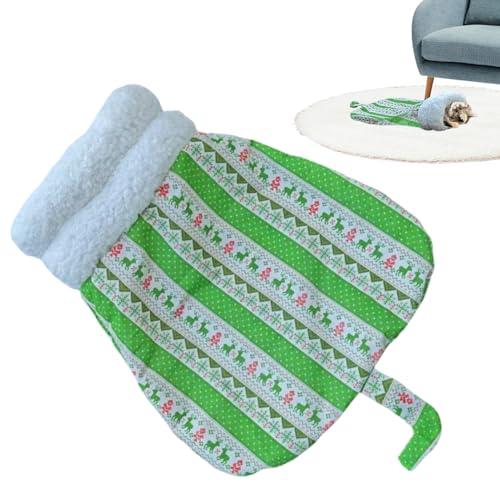 Generisch Katzen Schlafsack Selbsterwärmend Gemütlich Weich - Winter Kuschelhöhle Für Katzen Und Kleine Hunde Für Nickerchen Entspannung Wohnzimmer Sofa Für Katzenwelpen Und Hundewelpen