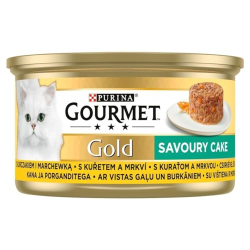 Purina Katzenfutter Gourmet Gold Huhn Karotte 85 g