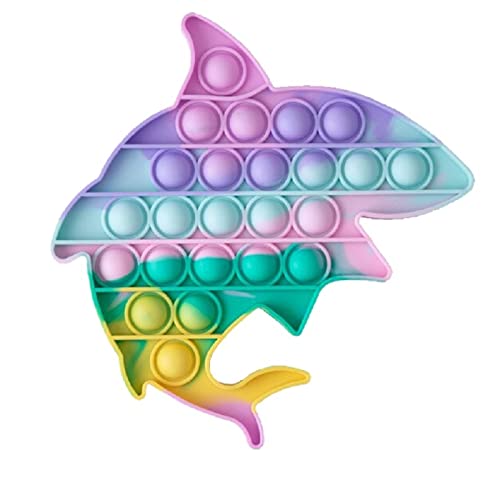 foolonli Toy Plopp Up Platte Antistressplatte Fisch Nachtleuchtend Mitgebsel Antistress Toy