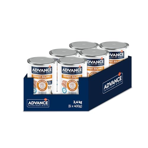 Advance Diets Nassfutter für Hunde Weight Balance 6 Dosen 400 g