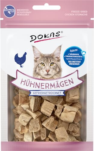 DOKAS Gefriergetrocknete Innereien   Getreidefreies Premium für Ideal als Belohnung   6x12g
