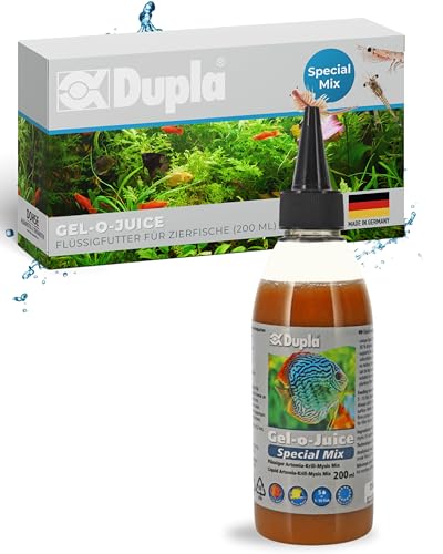 Dupla Gel-o-Juice Special Mix I 200 ml I flüssiges Zooplankton-Konzentrat mit 50% Artemia 25% Mysis und 25% Krill I für gutes Fischwachstum und gesunde Korallen I nährstoffreiches Fischfutter