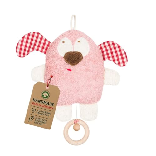 Efie Bio - Spieluhr rosa kontrolliert biologischer Anbau organic Made in Germany GOTS zertifiziert nachhaltig Melodie LaLeLu