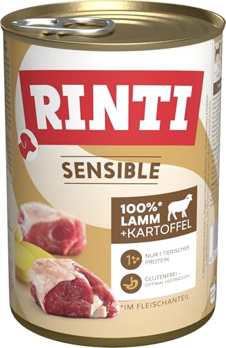 RINTI Sensible Lamm Kartoffel 12x400g