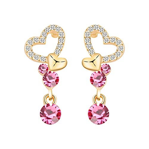 Böhmische Set für Mädchen Boho Geometrische Kristall Schmuck Premium grüne Blatt Hot One Size