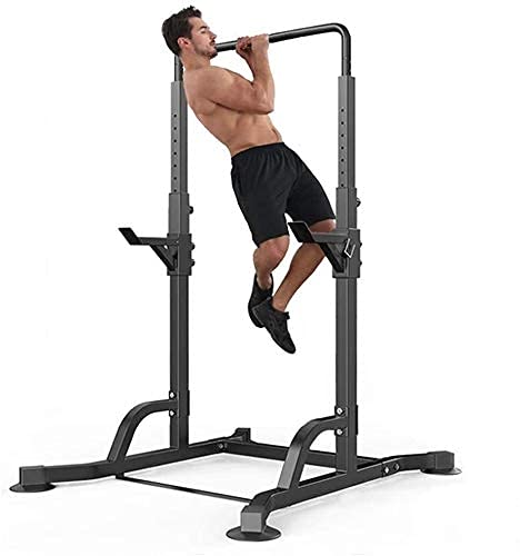 Sit-Up-Hantelbank-Langhantelständer Multifunktionale Horizontale Stangen-Freihantelständer Klimmzug-Gewichtsreduzierungsrahmen Bankdrücken Kniebeugen Workout-Krafttraining Fitness-Heim-Fitnessg