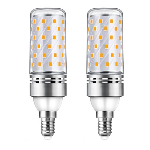 Flaspar E14 LED Warmweiß 12W E14 Led Mais Birne 3000K 1450LM Entspricht 150W Glühbirnen Maiskolben AC 230V Energiesparlampe Nicht Dimmbar Kleine Edison-Schraube Lampe 2 Stück