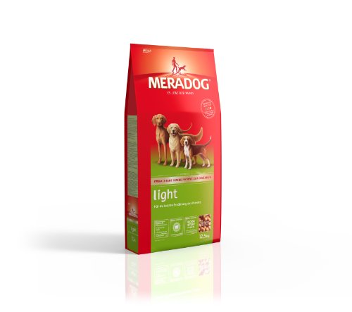 MERA Care Light Hundefutter I Trockenfutter ohne Weizen fÃ¼r ausgewachsene Hunde I Zur Gewichtsreduktion oder Gewichtserhaltung 12 5 Kg