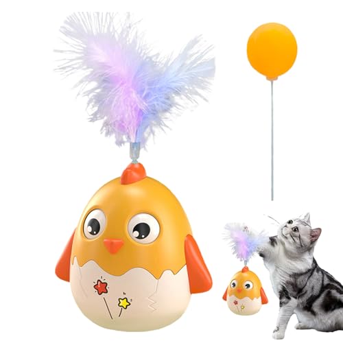 Katzenangel Mit Federn Katzen Spielzeug Mit Feder Und Ball Angel Spielzeug Mit Glocke Zur Jagdsimulation Und Gegen Langeweile Bei Katzen