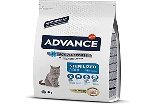 ADVANCE Sterilized mit Truthahn 1 Jahr Katzenfutter 3kg 1er Pack 1 x 3 kg