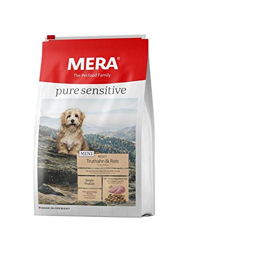 Mera Dog Pure Sensitive Mini Truthahn Reis 1 kg
