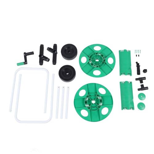 Wasserschlauchrollwagen Garten-Wasserschlauch-Aufbewahrungswagen mit Rädern handbetriebener Schlauchhalter für den einfachen Gebrauch im Garten langlebiger Schlauchaufbewahrungs