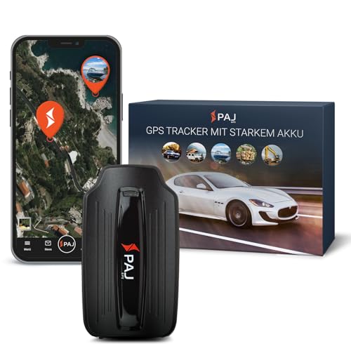 PAJ Power Finder Motorrad Fahrzeuge LKW s Magneten Live Tracking ca. 40 Tage Akkulaufzeit bis 90 Tage Standby Modus