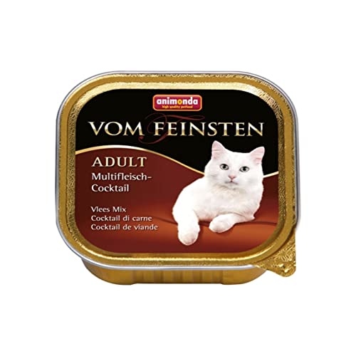ANIMONDA PETFOOD Animanda Cat Nassfutter 100g V.Feinsten Cocktail Mi ny Tacek 32