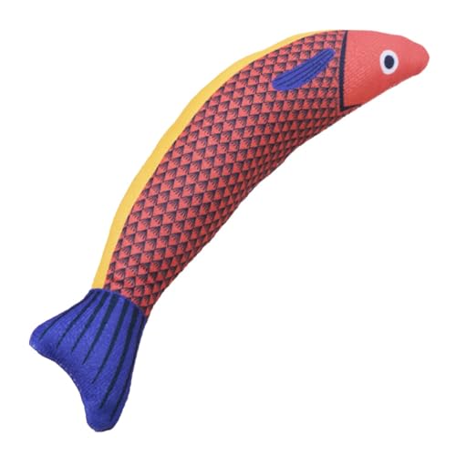 Zahnreinigungsspielzeug Für Katzen - Zahnspielzeug Für Katzen plüsch-Saury-Fisch-Katzenminze-Spielzeug Zum Zahnen 8 27 X 3 15 Zoll Großes Katzentrittspielzeug Interaktives Katzenminze-Knisterspie