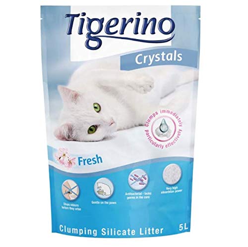 Tigerino Crystals Fresh Katzenstreu Klumpstreu