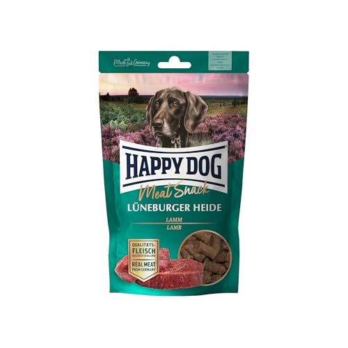  60700   Meat Snack Lüneburger Heide   Leckerli für aus getrocknetem Lammfleisch   75g