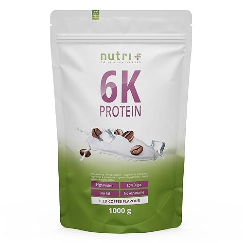 ßPULVER ICED COFFEE 1kg   Nutri Plusß mit Koffein   Mehrkomponenten Eiskaffee   Shake ohne Laktose Milch Casein   Proteinkaffee