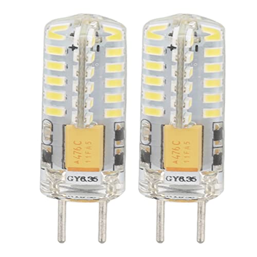 Ersatz GY6.35 Lampe 48 LED Lampe 6000K Energiesparend für Kronleuchter für Tischlampe