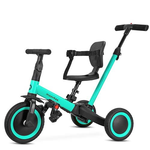  1 6in1   Blau     Baby Fahrrad 1   Fahrrad   Laufräder   Sicherheit Lauflernrad für Ihr Kind Dank 3 Punkt Gurt