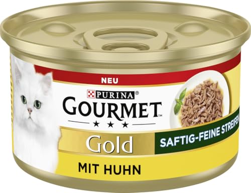 Purina Gold Katzenfutter Huhn Streifen 85 g