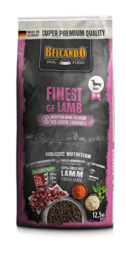 Belcando Finest GF Lamb 12 5kg getreidefreies mittlere Alleinfuttermittel ab 1 Jahr