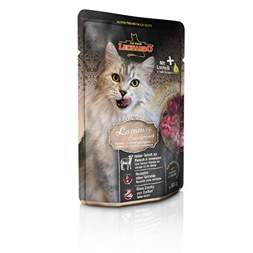Leonardo Menü aus Lamm Cranberry Rot 85 g