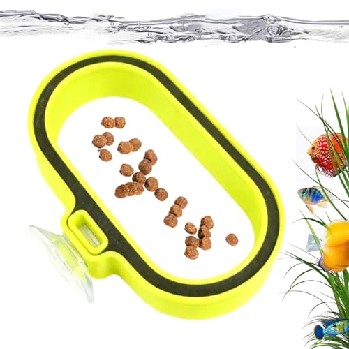 Fischfutterautomaten Mit Saugnapf Als Futterbehälter Und Befestigung Aquarium Fischfutterautomat Für Süßwasser Und Meerwasser Becken Sowie Für Innen Außenbereiche