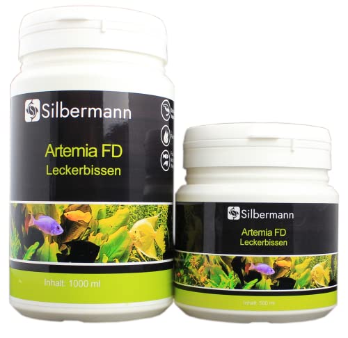 Silbermann Artemia FD - gefriergetrocknete Salinenkrebse als Würfel 1000 ml