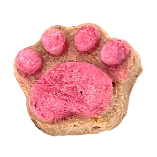 Natürliche Katzensnacks Leckerlis für Katzen Katzensnacks zur Mundreinigung Natürliche gesunde Katzenleckerlis Katzenfutter-Leckereien Katzenkekse in Pfotenform Kätzchen-Leckereien zähe Katzen