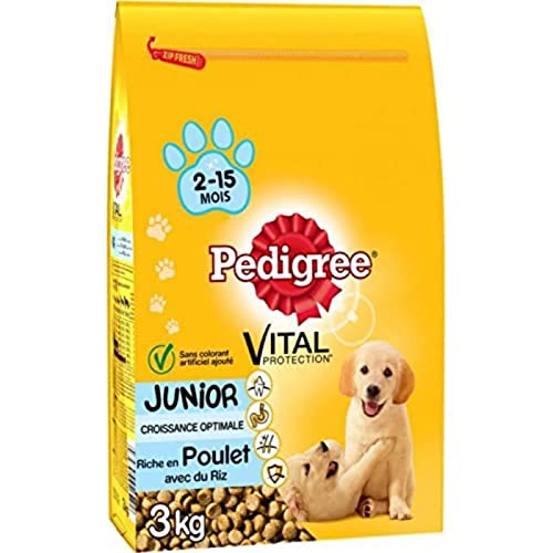 Pedigree Junior Medium mit Huhn Reis 3kg